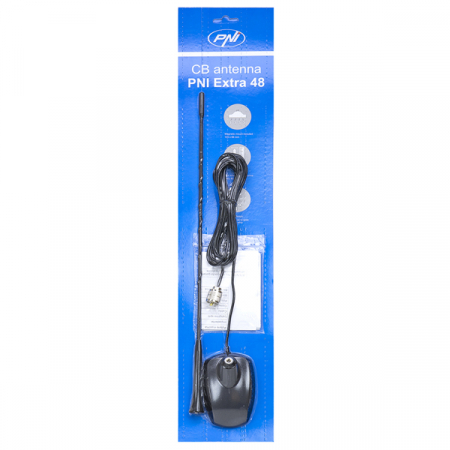 Antena CB PNI Extra 48 cu magnet inclus SWR 1.0, lungime 45 cm [2]