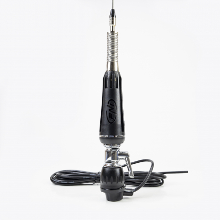 Antena CB PNI LED 1000 rabatabila, 100 cm lungime + cablu si montura fixa tip fluture, 26-30 MHz, 300 Watt, ilumineaza in timpul emisiei [3]
