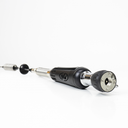 Antena CB PNI LED 850 rabatabila + Baza magnetica 145 mm, 85 cm lungime, 26-28 MHz, 300 Watt, ilumineaza in timpul emisiei, tip filet PL, fara accesorii [2]