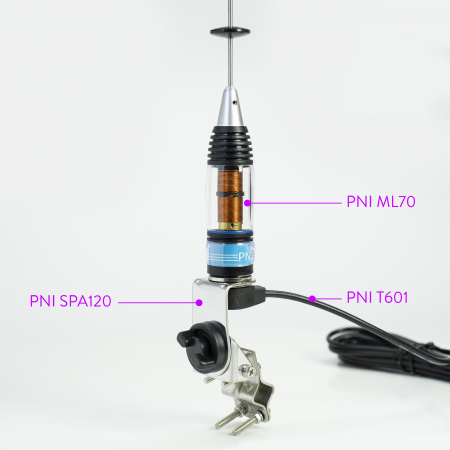Antena CB PNI ML70, lungime 70cm, 26-30MHz, 200W, fara accesorii [6]