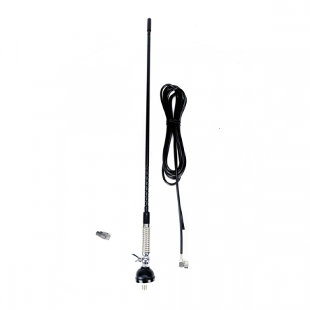 Antene statii CB - Antena CB PNI S60, lungime 59 cm, montura cu cablu si mufa PL