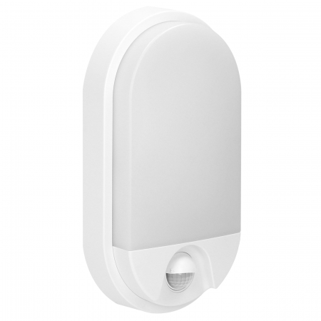 Aplice si plafoniere - Aplica de gradina ADVITI NEFRYT AD-OP-6147WLPMR4, 15W, LED SMD, senzor de miscare si crepuscular, detectie 140Â°, 1100lm, IP54, 4000K, alb