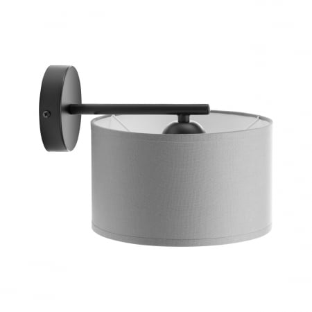 Aplice si plafoniere - Aplica de perete ADVITI Rollo AD-LD-6341GE27T, E27, 1 x 60W, gri/crom