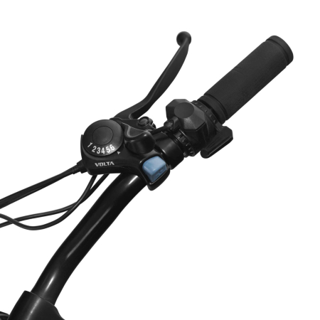 Bicicleta Electrica pentru Adulti Volta VB3, 250W, 25km/h, Shimano, Autonomie Maxima 30-80km, Neagra [6]