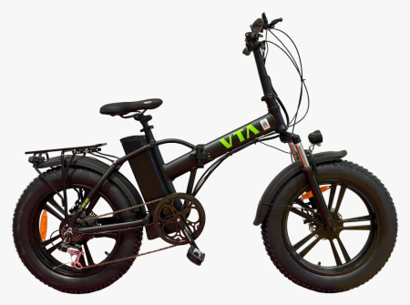Bicicleta Electrica Pliabila Volta VB3, 250W, 25km/h, Shimano, Autonomie Maxima 30-110km, Neagra [3]