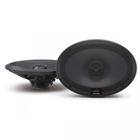 Boxe auto - Boxe auto coaxiale Alpine R-S69, 100W RMS, 15x23 cm, 2 cai, set 2 difuzoare