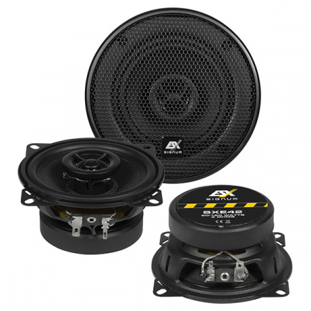 Boxe auto - Boxe auto coaxiale ESX SXE42, 60W RMS, 10cm, 2 cai, set 2 difuzoare