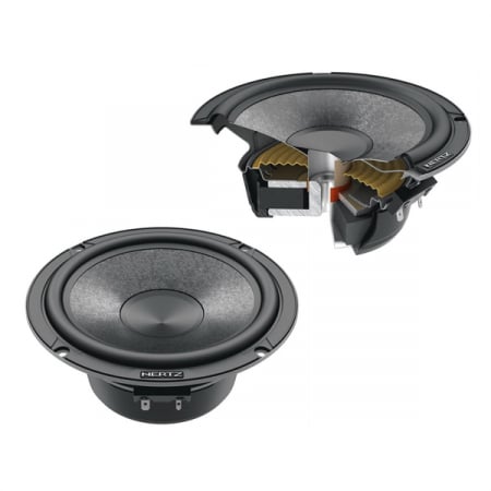 Boxe auto - Boxe auto coaxiale Hertz Cento C 165, 70W RMS, 16.5 cm, 1 cale, set 2 difuzoare