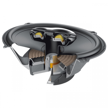Boxe auto coaxiale Hertz MILLE Pro MPX 690.3, 130W RMS, 15x23 cm, 3 cai, set 2 difuzoare [4]