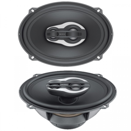 Boxe auto - Boxe auto coaxiale Hertz MILLE Pro MPX 690.3, 130W RMS, 15x23 cm, 3 cai, set 2 difuzoare