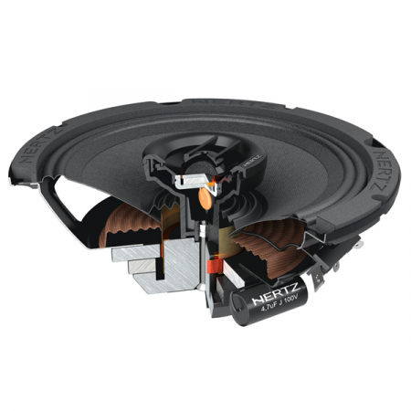 Boxe auto coaxiale Hertz SPL Show SX-165 NEO, 100W RMS, 16.5 cm, 2 cai, set 2 difuzoare [2]