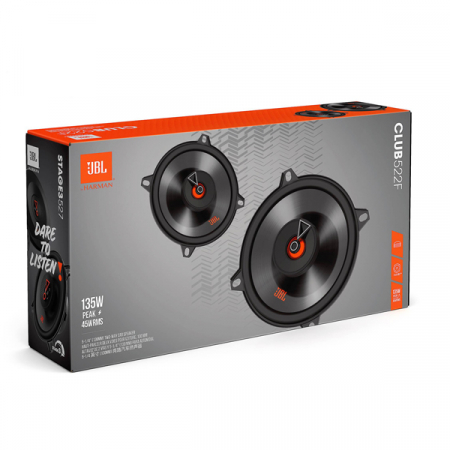 Boxe auto coaxiale JBL Club 522F, 45W RMS, 13 cm, 2 cai, set 2 difuzoare [2]