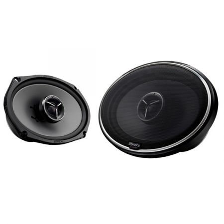 Subwoofere & boxe auto - Boxe auto coaxiale Kenwood KFC-X694, 130W RMS, 15x23 cm, 2 cai, set 2 difuzoare