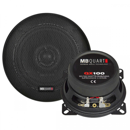 Boxe auto coaxiale MB QUART QX-100, 60W RMS, 10 cm, 2 cai, set 2 difuzoare [1]