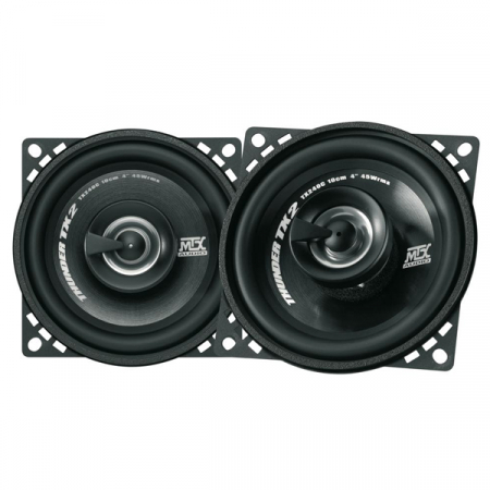 Boxe auto - Boxe auto coaxiale MTX TX240C, 45W RMS, 10cm, 2 cai, set 2 difuzoare