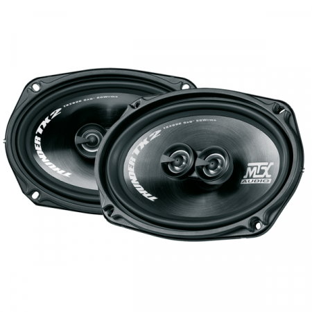 Boxe auto - Boxe auto coaxiale MTX TX269C, 80W RMS, 15x23cm, 3 cai, set 2 difuzoare
