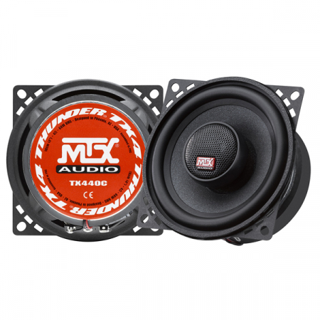 Boxe auto coaxiale MTX TX440C, 60W RMS, 10cm, 2 cai, set 2 difuzoare [2]