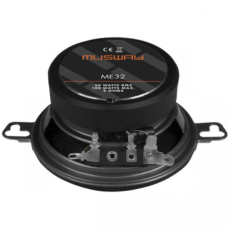 Boxe auto coaxiale Musway ME32, 50W RMS, 8.7 cm, 2 cai, set 2 difuzoare [4]