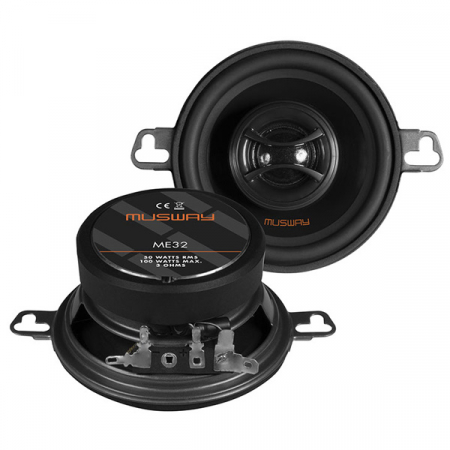 Subwoofere & boxe auto - Boxe auto coaxiale Musway ME32, 50W RMS, 8.7 cm, 2 cai, set 2 difuzoare