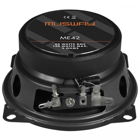 Boxe auto coaxiale Musway ME42, 60W RMS, 10 cm, 2 cai, set 2 difuzoare [2]