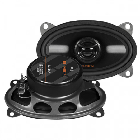 Subwoofere & boxe auto - Boxe auto coaxiale Musway ME462, 75W RMS, 10x15 cm, 2 cai, set 2 difuzoare