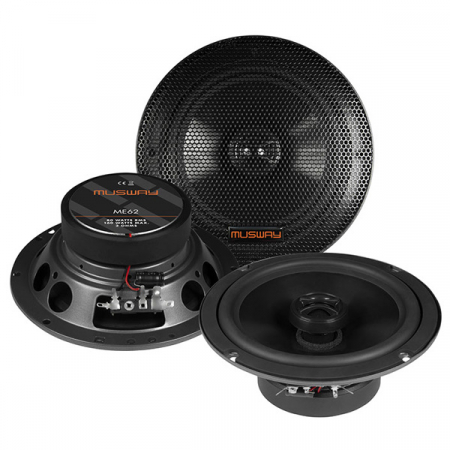 Boxe auto - Boxe auto coaxiale Musway ME62, 80W RMS, 16.5 cm, 2 cai, set 2 difuzoare