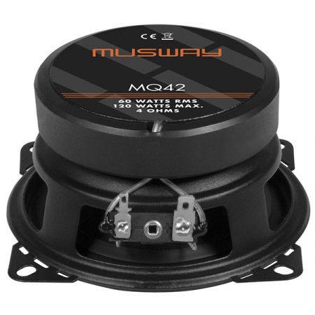 Boxe auto coaxiale Musway MQ42, 60W RMS, 10 cm, 2 cai, set 2 difuzoare [3]