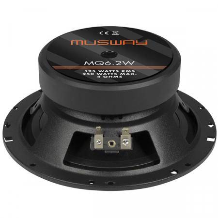 Boxe auto coaxiale Musway MQ6.2W, 125W RMS, 16.5 cm, 2 cai, set 2 difuzoare [1]
