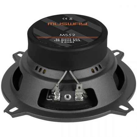 Boxe auto coaxiale Musway MS52, 80W RMS, 13 cm, 2 cai, set 2 difuzoare [3]