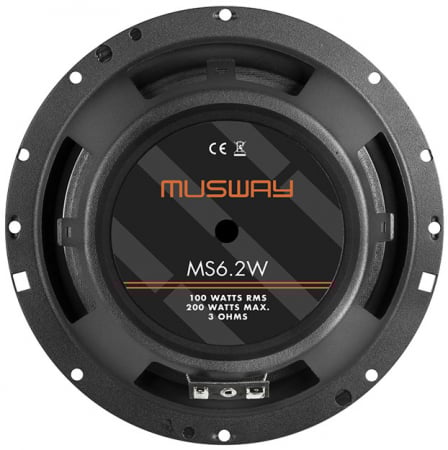 Boxe auto coaxiale Musway MS6.2W, 100W RMS, 16.5 cm, 1 cale, set 2 difuzoare [4]