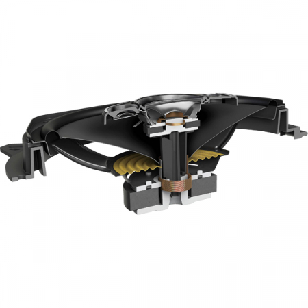 Boxe auto coaxiale Pioneer TS-A6970F, 100W RMS, 15 x 23 cm, 5 cai, set 2 difuzoare [2]