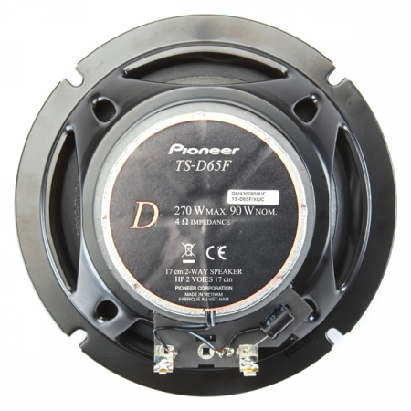 Boxe auto coaxiale Pioneer TS-D65F, 90W RMS, 17 cm, 2 cai, set 2 difuzoare [2]