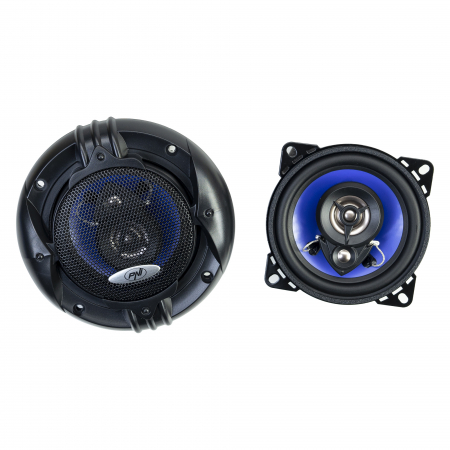 Boxe auto coaxiale PNI HIFI400, 80W, 4 Ohm, 10 cm, 3 cai, Injection Core cu diametru 100mm, set 2 buc [7]