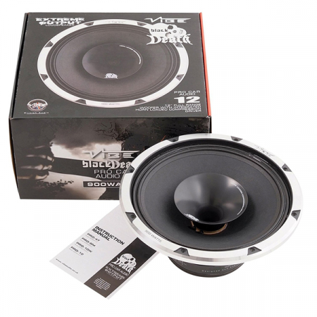 Boxe auto - Boxe auto coaxiale Vibe Black Death BDPRO12-V1, 300W RMS, 30 cm, 1 cale, 1 difuzor