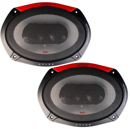 Subwoofere & boxe auto - Boxe auto coaxiale Vibe Pulse 69-V0, 100W RMS, 15x23 cm, 3 cai, set 2 difuzoare