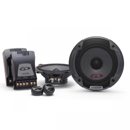 Boxe auto - Boxe auto componente Alpine SPG-13CS, 65W RMS, 13 cm, 2 cai, set 2 difuzoare