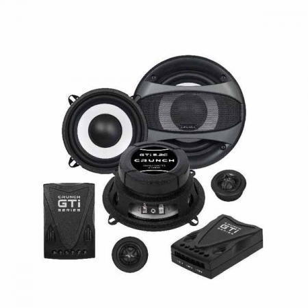Subwoofere & boxe auto - Boxe auto componente Crunch GTI-5.2C, 80W RMS, 13 cm, 2 cai, set 2 difuzoare