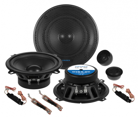 Boxe auto - Boxe auto componente Crunch GTS5.2C, 80W RMS, 13 cm, 2 cai, set 2 difuzoare