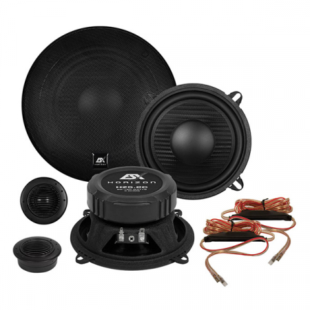 Subwoofere & boxe auto - Boxe auto componente ESX Horizon HZ5.2C, 80W RMS, 13 cm, 2 cai, set 2 difuzoare