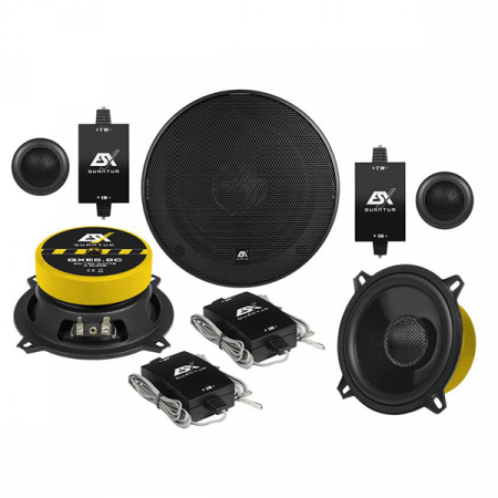 Subwoofere & boxe auto - Boxe auto componente ESX Quantum QXE5.2C, 90W RMS, 13 cm, 2 cai, set 2 difuzoare