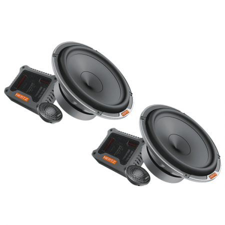 Boxe auto - Boxe auto componente Hertz MILLE Pro MPK 1650.3, 125W RMS, 16.5 cm, 2 cai, set 2 difuzoare
