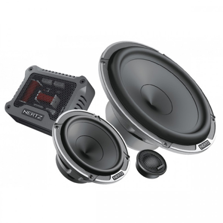Boxe auto componente Hertz MPK 163.3, 150W RMS, 16.5 cm, 3 cai, set 2 difuzoare [2]