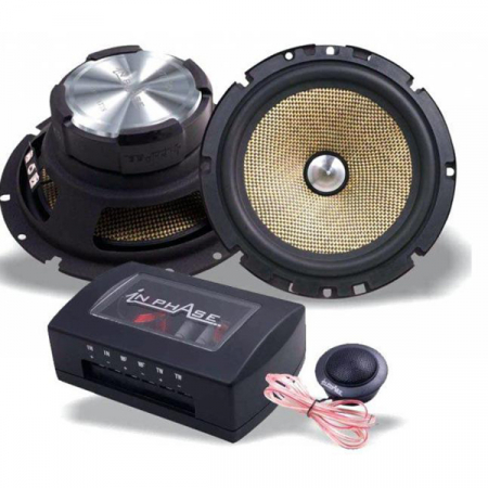 Subwoofere & boxe auto - Boxe auto componente In phAse XTC 6cx, 60W RMS, 17 cm, 2 cai, set 2 difuzoare