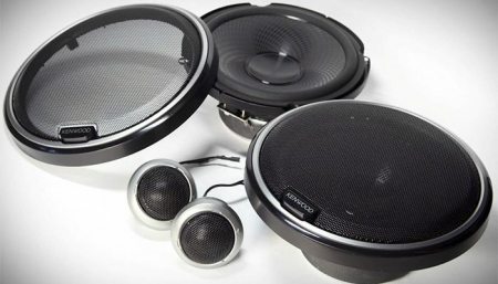 Boxe auto componente Kenwood KFC-PS704P, 80W RMS, 16.5 cm, 2 cai, set 2 difuzoare [2]