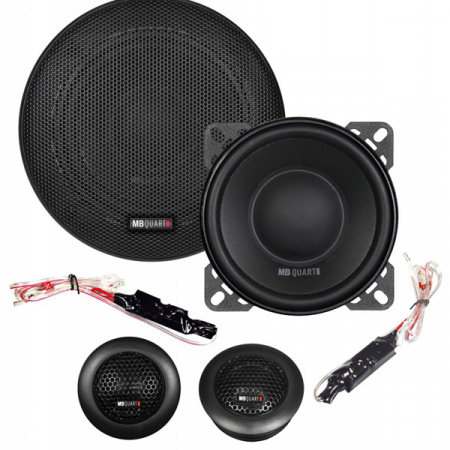 Boxe auto - Boxe auto componente MB QUART QS-100, 70W RMS, 10 cm, 2 cai, set 2 difuzoare