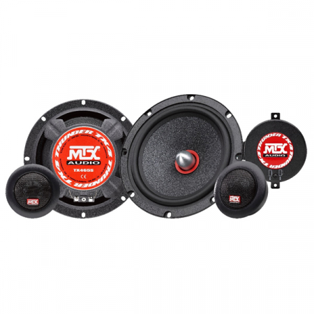 Boxe auto - Boxe auto componente MTX TX465S, 80W RMS, 16.5cm, 2 cai, set 2 difuzoare