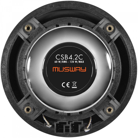 Boxe auto componente Musway CSB4.2C, 60W RMS, 10 cm, 2 cai, set 2 difuzoare, compatibil BMW modele E / F / G [5]