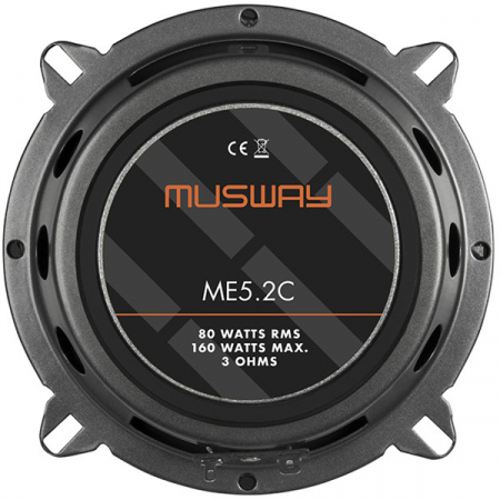Boxe auto componente Musway ME5.2C, 80W RMS, 13 cm, 2 cai, set 2 difuzoare [3]