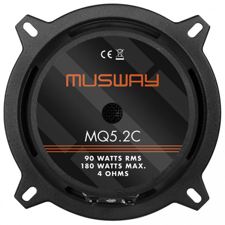 Boxe auto componente Musway MQ5.2C, 90W RMS, 13 cm, 2 cai, set 2 difuzoare [7]