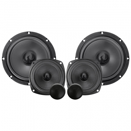 Subwoofere & boxe auto - Boxe auto componente Phoenix Gold ZX653CS, 80W RMS, 16.5 cm, 3 cai, set 2 difuzoare